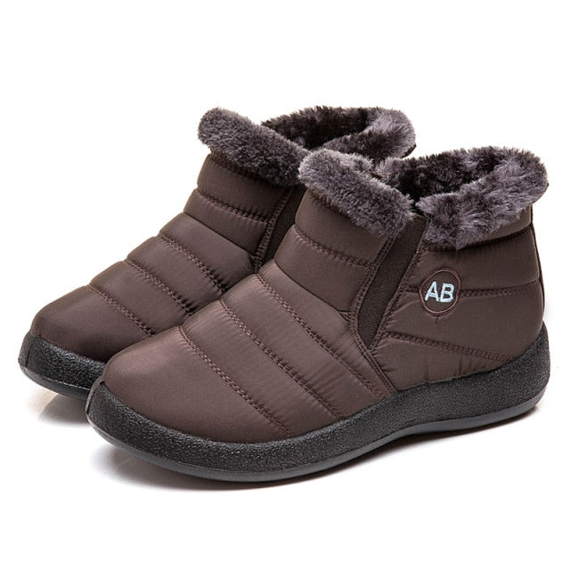 Women Boots Waterproof Snow Boots For Winter Shoes Women Casual