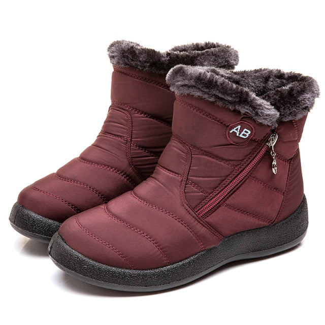 Women Boots Waterproof Snow Boots For Winter Shoes Women Casual