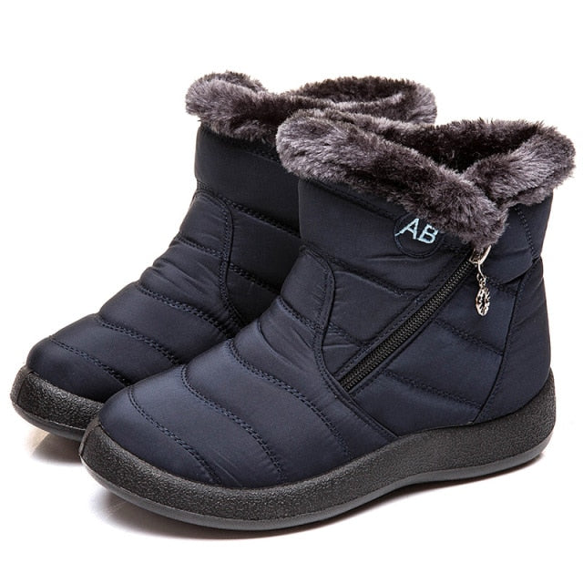 Women Boots Waterproof Snow Boots For Winter Shoes Women Casual