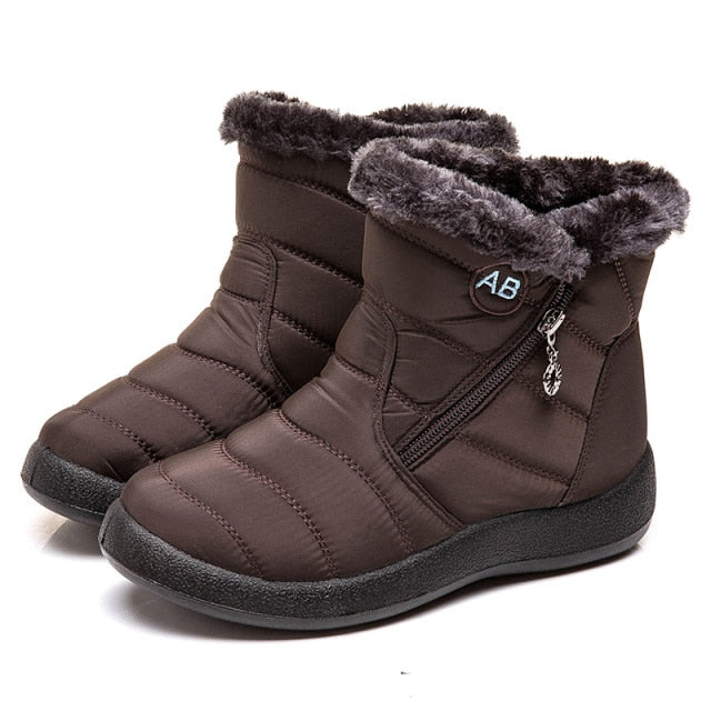 Women Boots Waterproof Snow Boots For Winter Shoes Women Casual