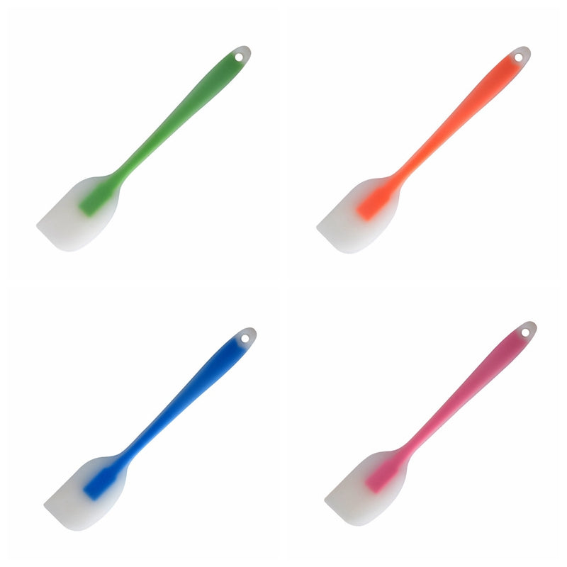 Translucent Silicone Spatula, Dough Scrape, Baking Cake Brush Tools