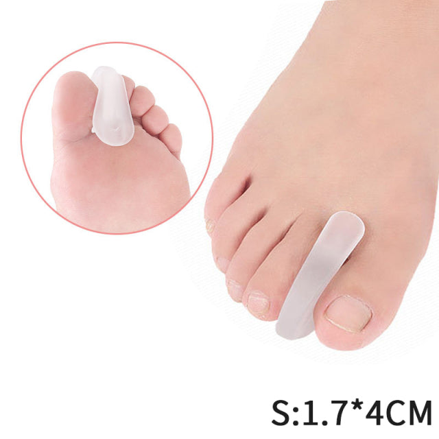 2Pcs=1Pair Silicone Toes Separator