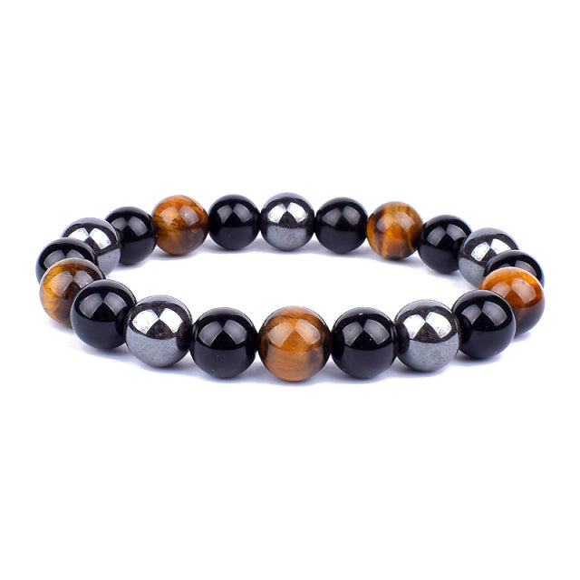 TIGER EYE STONE BEAD BRACELETS