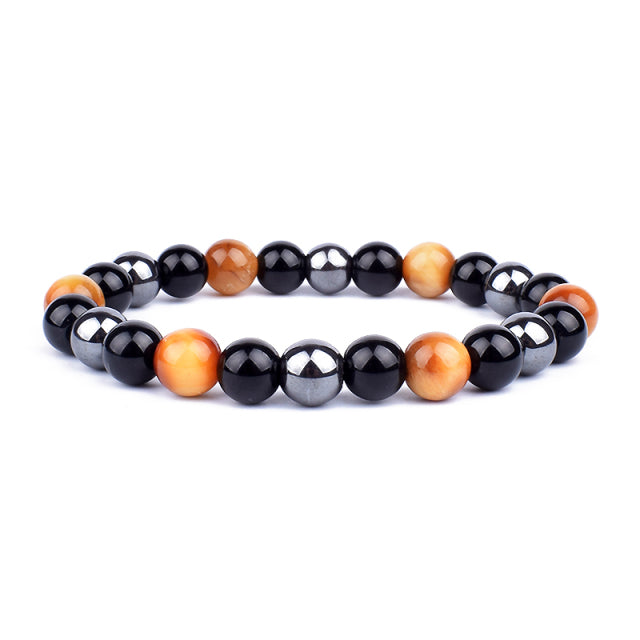 TIGER EYE STONE BEAD BRACELETS