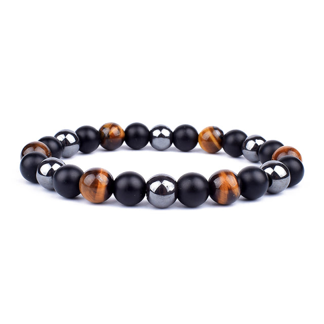 TIGER EYE STONE BEAD BRACELETS