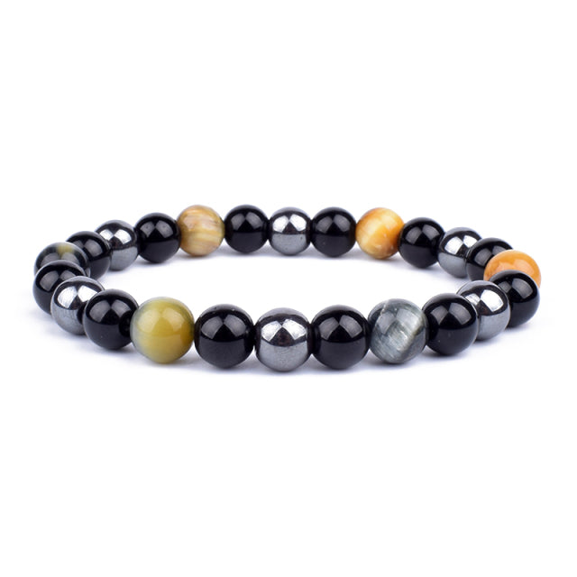 TIGER EYE STONE BEAD BRACELETS