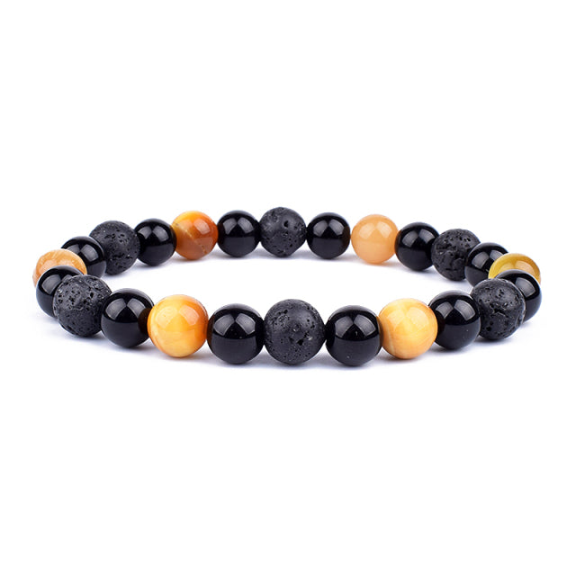 TIGER EYE STONE BEAD BRACELETS