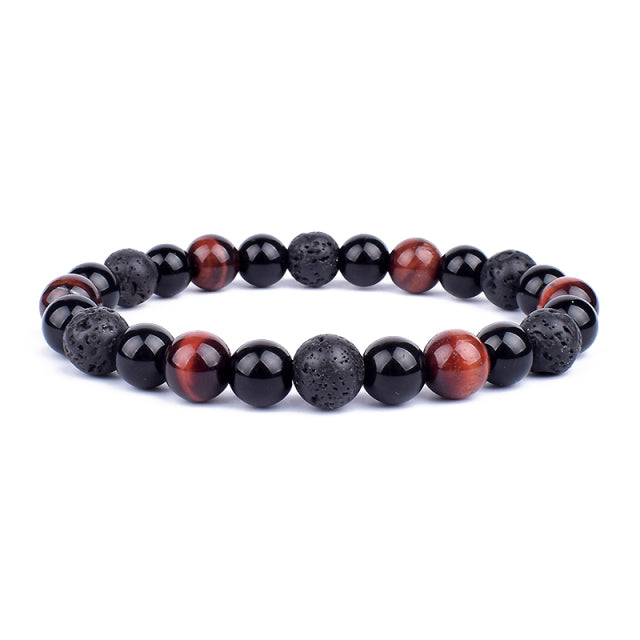 TIGER EYE STONE BEAD BRACELETS