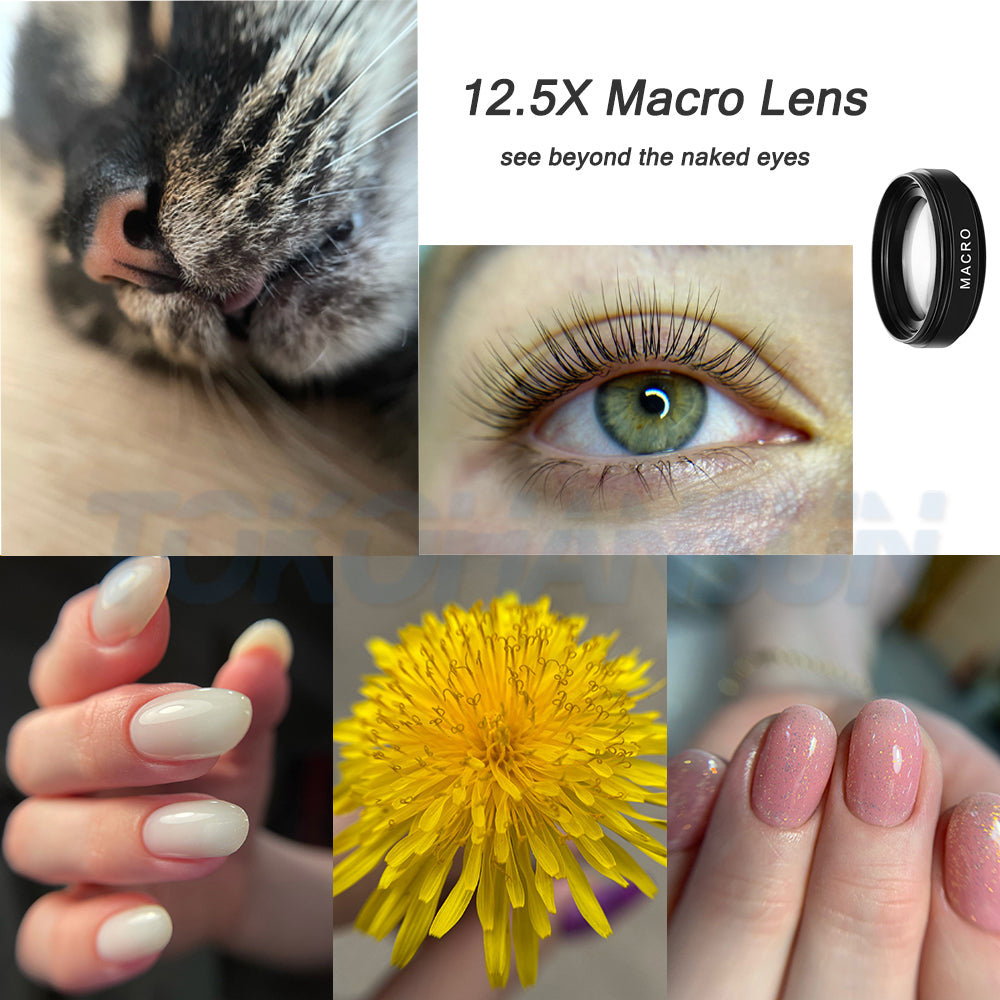 Macro and Wide Angle HD Camera Lenses