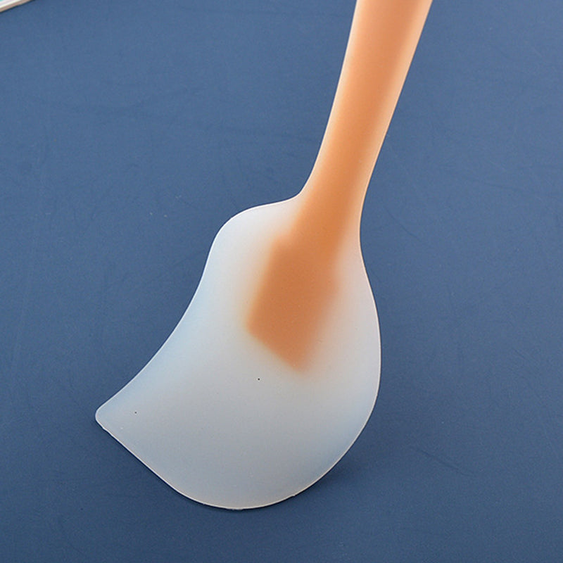 Translucent Silicone Spatula, Dough Scrape, Baking Cake Brush Tools