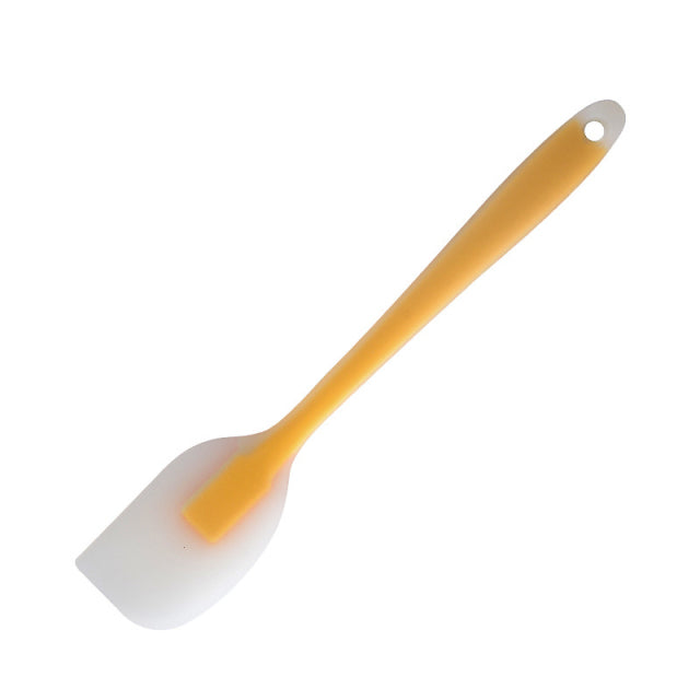 Translucent Silicone Spatula, Dough Scrape, Baking Cake Brush Tools