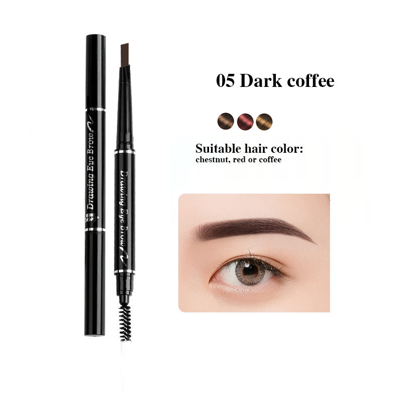 Double Head Eyebrow Pencil with Brush