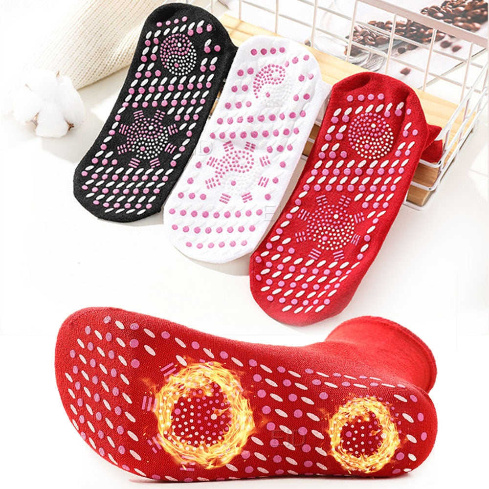 Self-heating Magnetic Socks insoles for Women Men Self Heated Socks