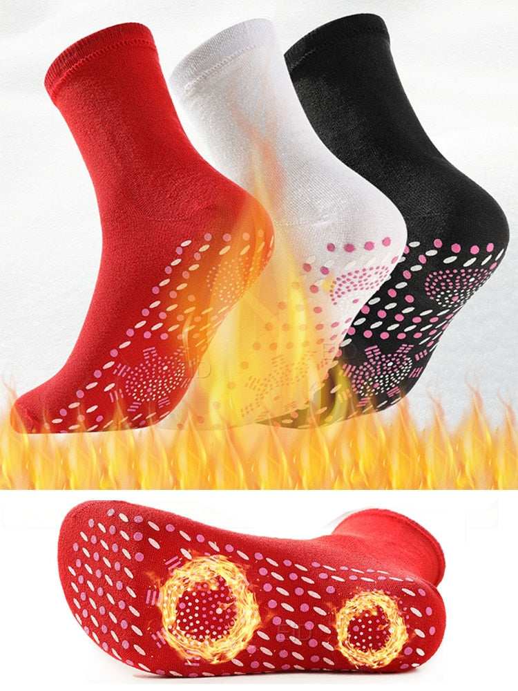 Self-heating Magnetic Socks insoles for Women Men Self Heated Socks