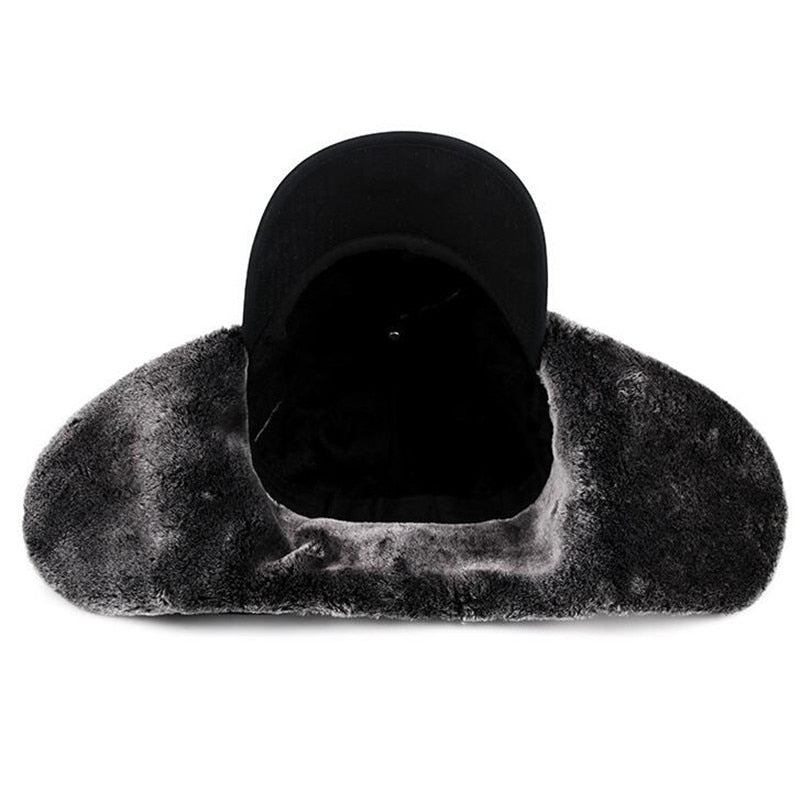 Winter Thermal Bomber Hats Men Women Fashion Ear Protection