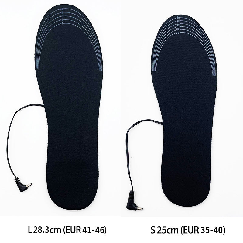 Heated Insoles Shoe Heating Insole Winter Warm Electric Foot Warming Pad