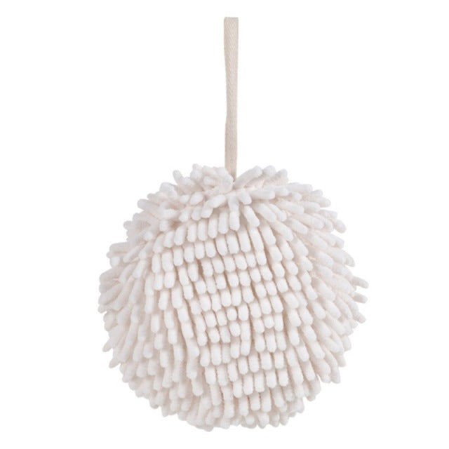 Hand Towel Ball with Hanging Loops