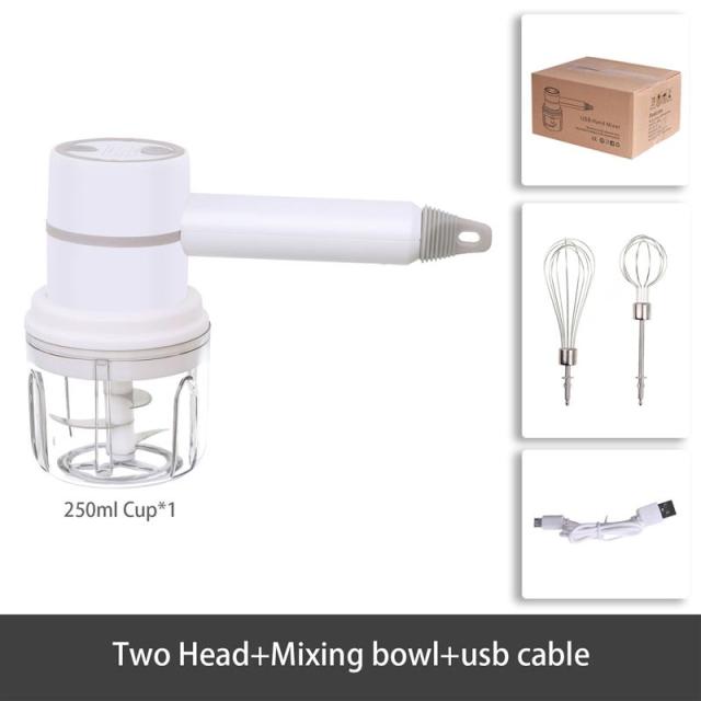 Garlic Chopper Mini USB Wireless Electric