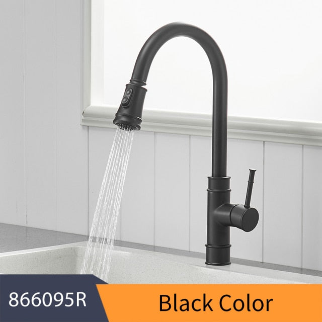 Kitchen Faucets with a Single Hole Handle and a Swivel Degree