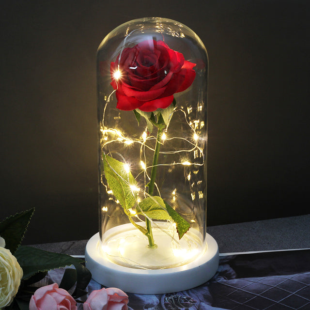 The Beautiful and the Beast Decoration Artificial Flower Eternal Rose Gift