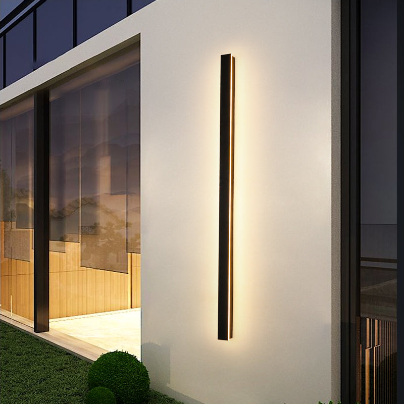 WATERPROOF OUTDOOR LONG STRIP LED WALL LAMP