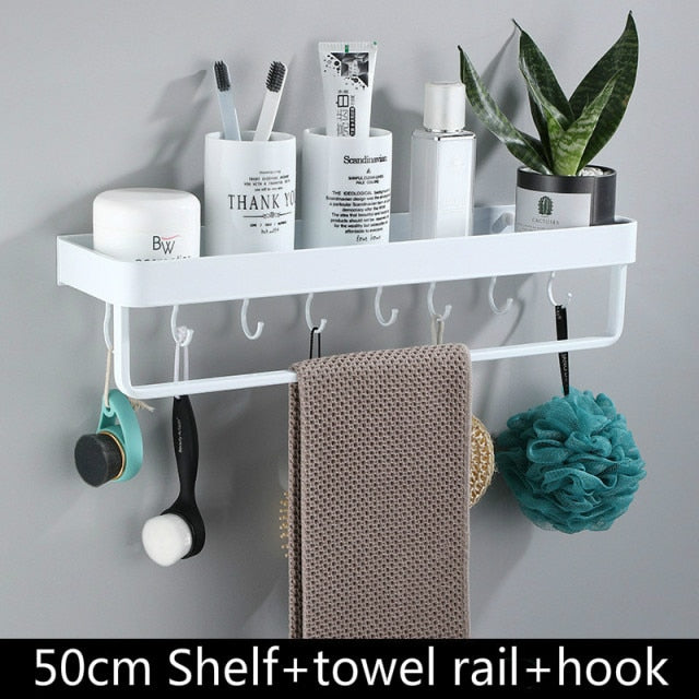 Bathroom Wall Shelf Storage Holder