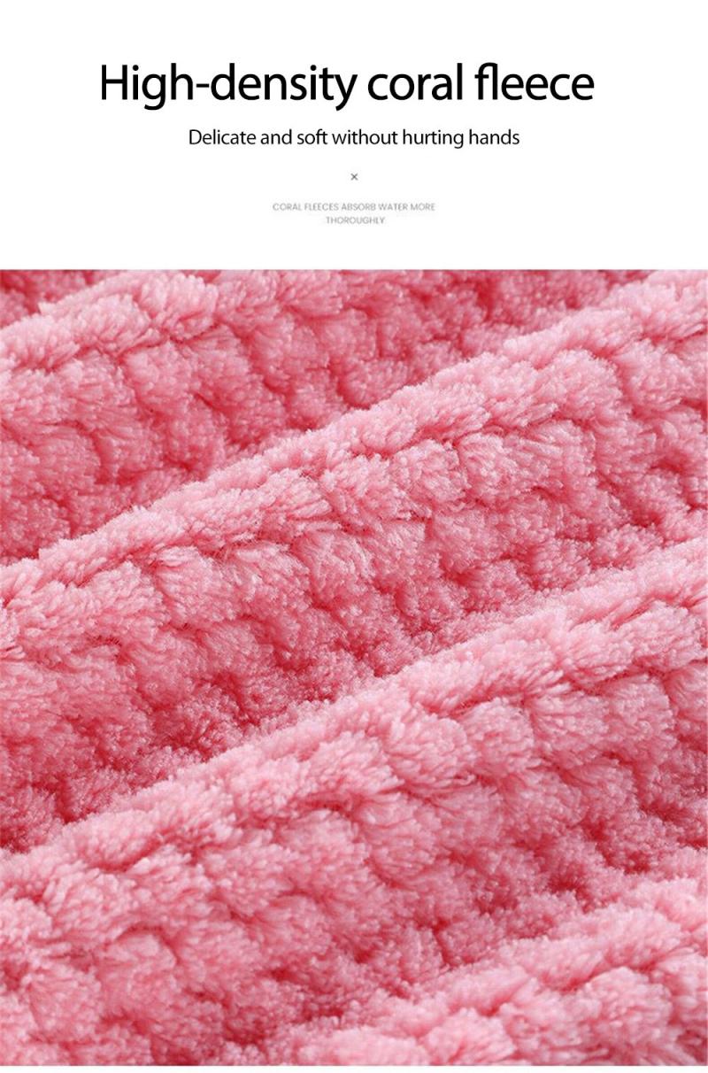 1/4Pcs Kitchen Towels Dishcloths