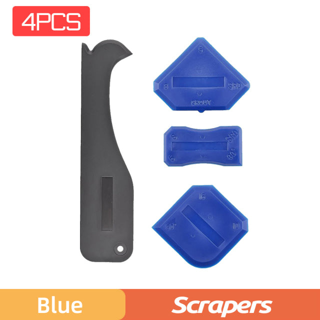 5 In 1 Silicone Scraper Sealant Smooth Remover Tool Set