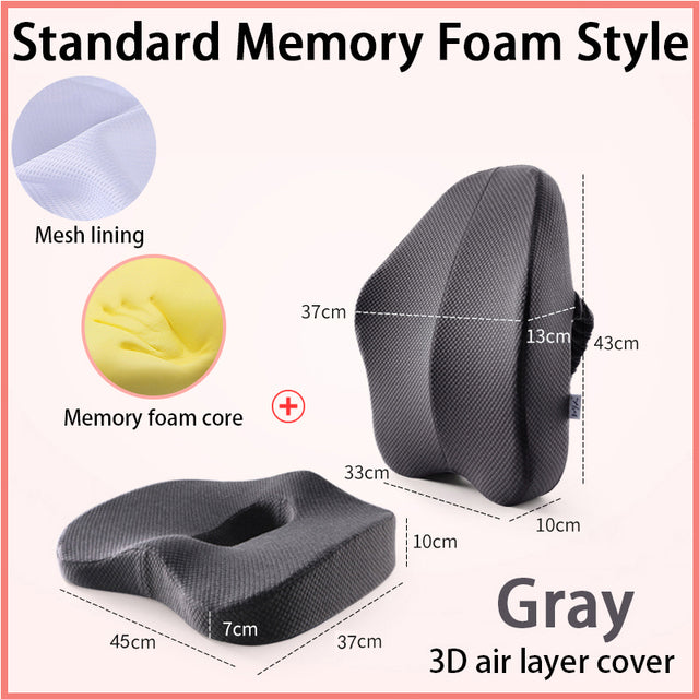 Memory Foam Orthopedic Seat Cushion