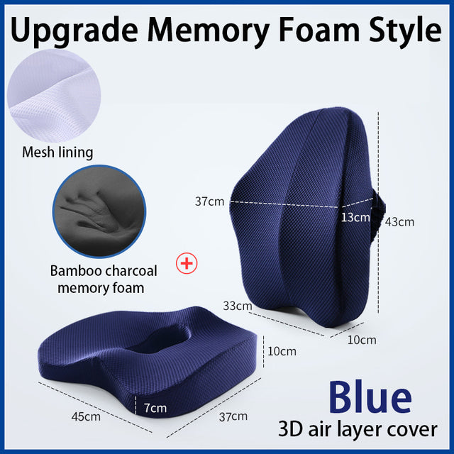 Memory Foam Orthopedic Seat Cushion