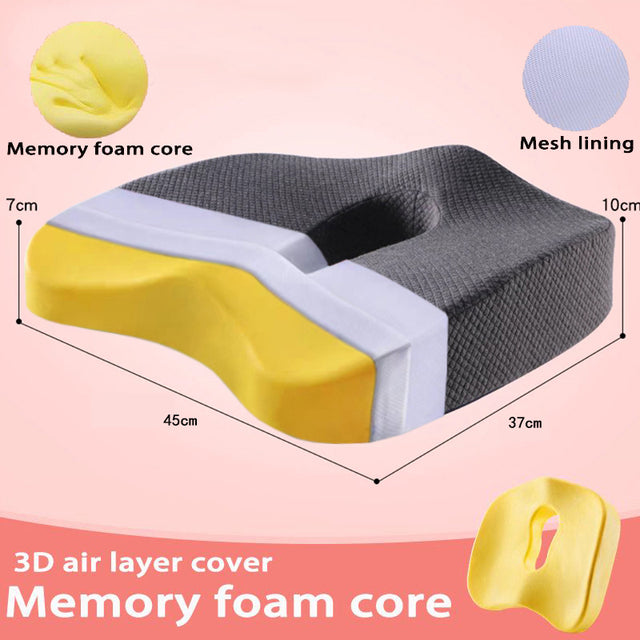 Memory Foam Orthopedic Seat Cushion