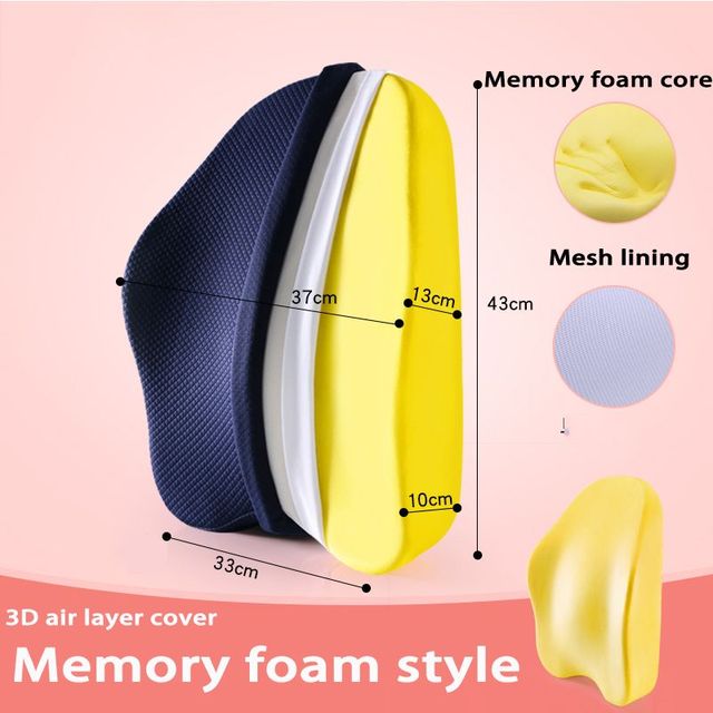 Memory Foam Orthopedic Seat Cushion