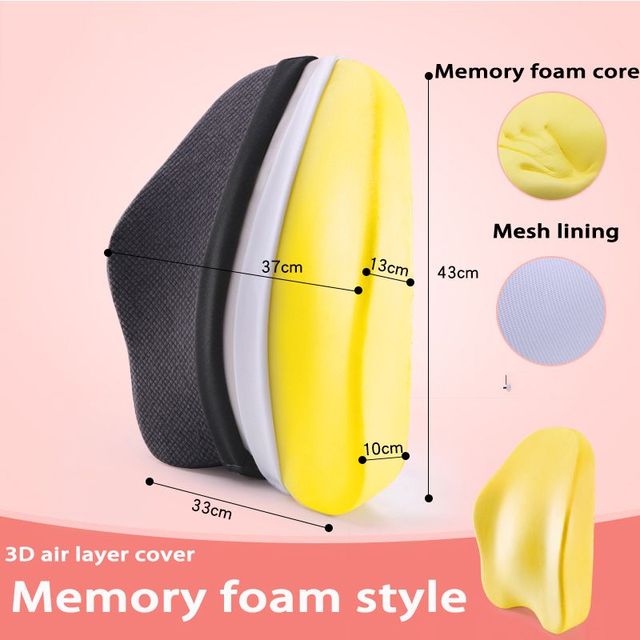 Memory Foam Orthopedic Seat Cushion