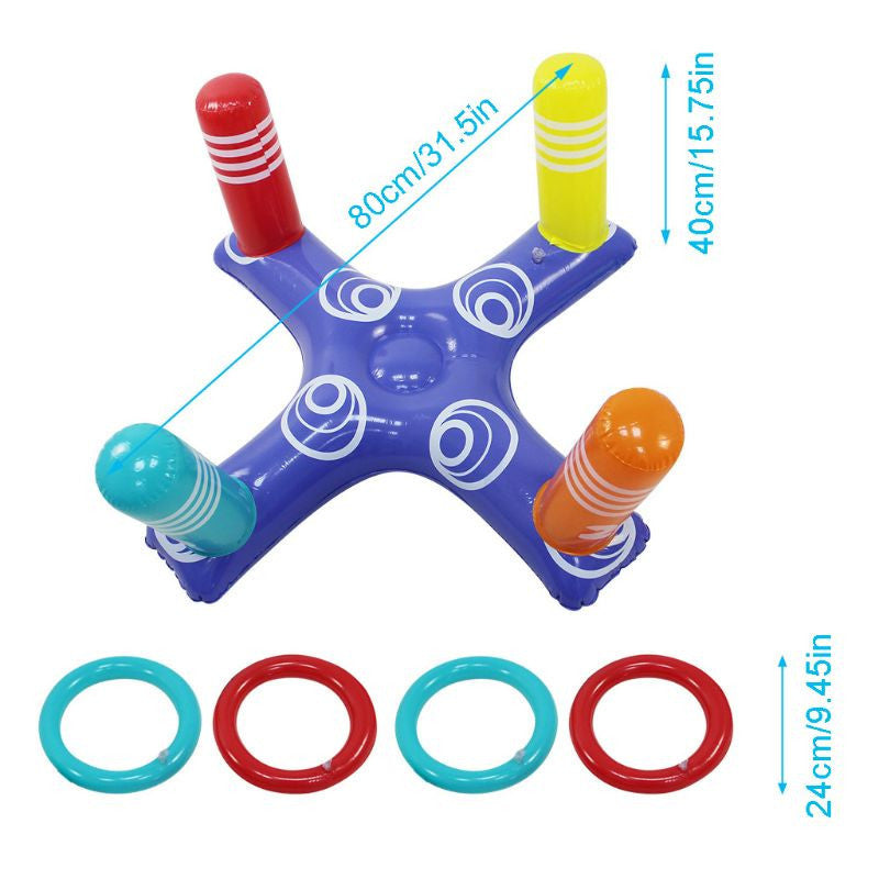 Inflatable Ring Throwing Ferrule Swimming Pool Ring