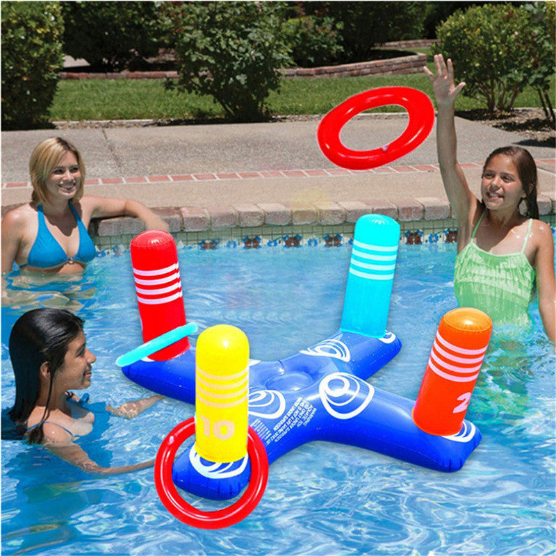 Inflatable Ring Throwing Ferrule Swimming Pool Ring