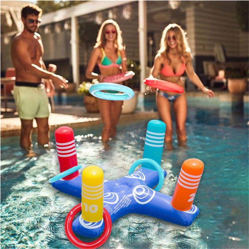 Inflatable Ring Throwing Ferrule Swimming Pool Ring