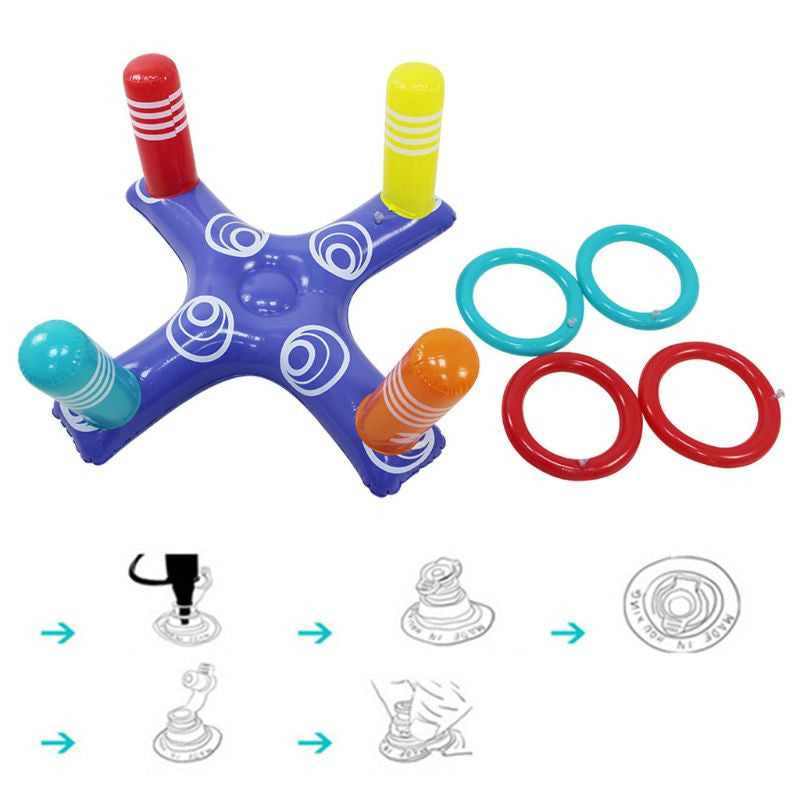 Inflatable Ring Throwing Ferrule Swimming Pool Ring