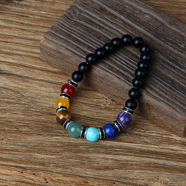 HEMATITE 7 CHAKRA BRACELETS