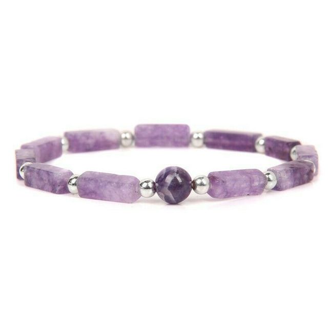 AMETHYST BEAD ENERGY BRACELETS