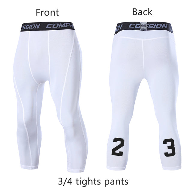 Fitness Compression Shorts Tight Pants