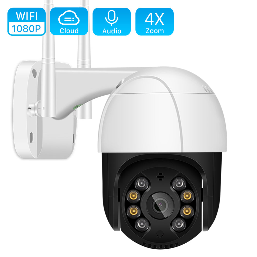 WiFi PTZ IP Camera with 4X Digital Zoom