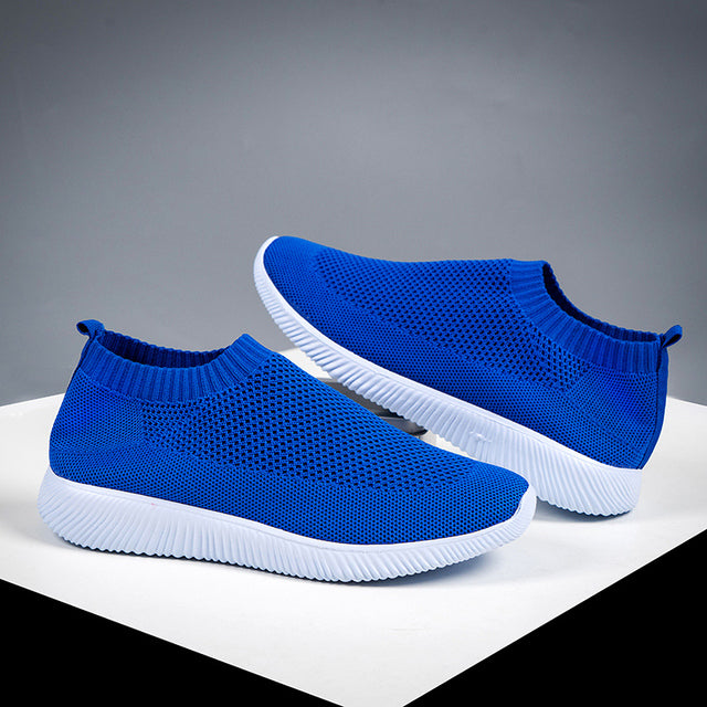 Breathable Mesh Platform Women's Sneakers 