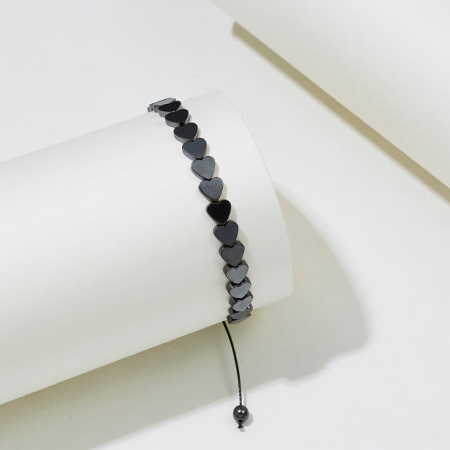 BLACK STONE SLIMMING BRACELET