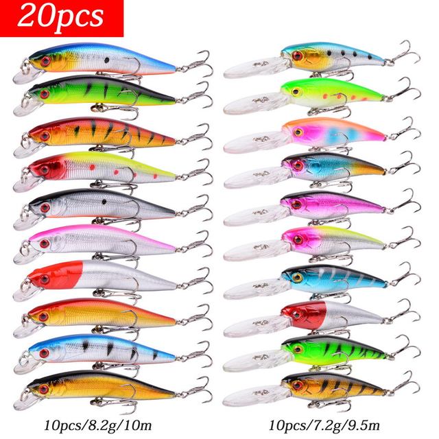 Artificial Bionic Crank Lures Fishing Lure Set