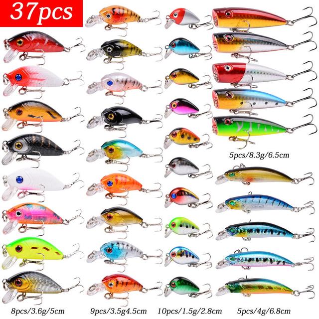 Artificial Bionic Crank Lures Fishing Lure Set