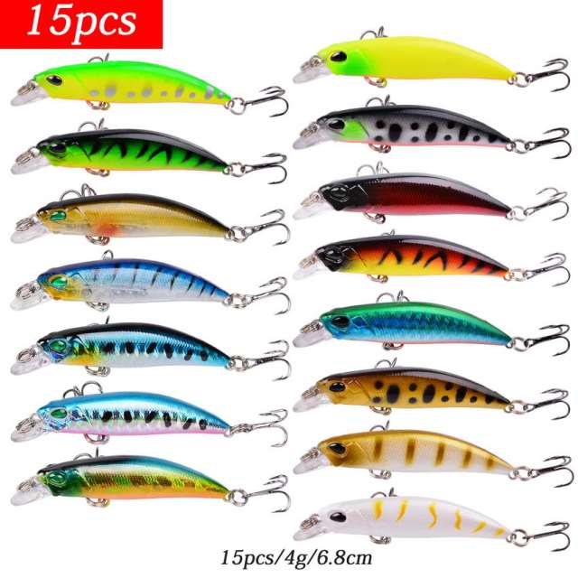 Artificial Bionic Crank Lures Fishing Lure Set