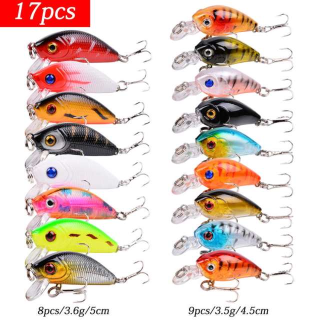 Artificial Bionic Crank Lures Fishing Lure Set