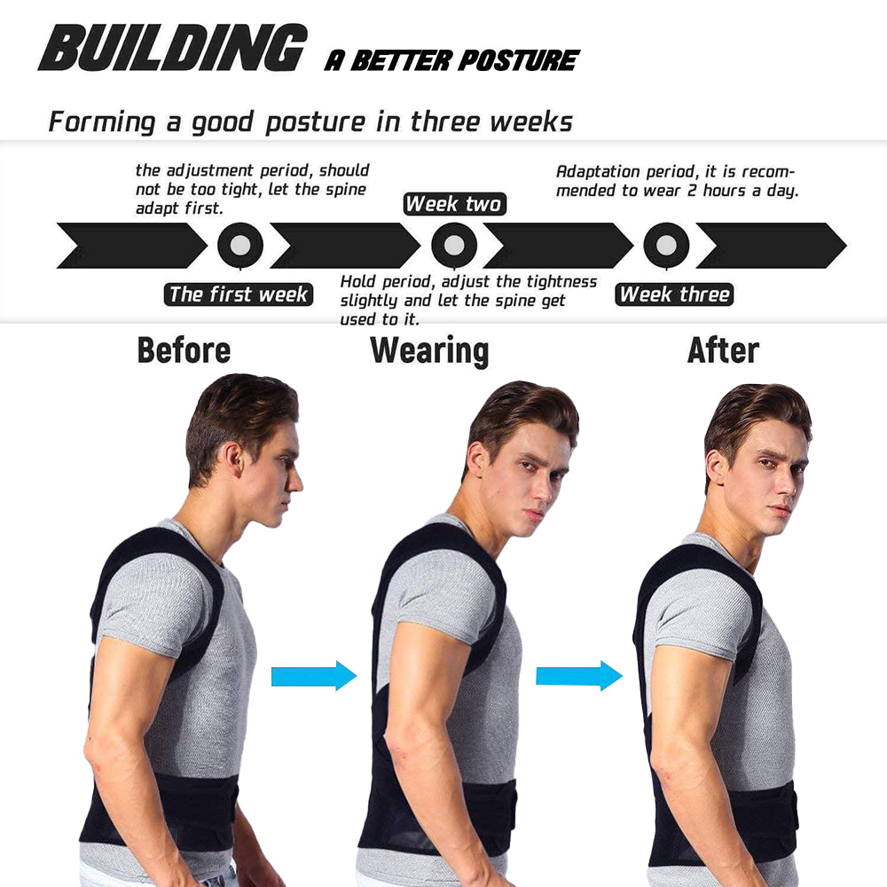 Back Posture Brace with Clavicle Support