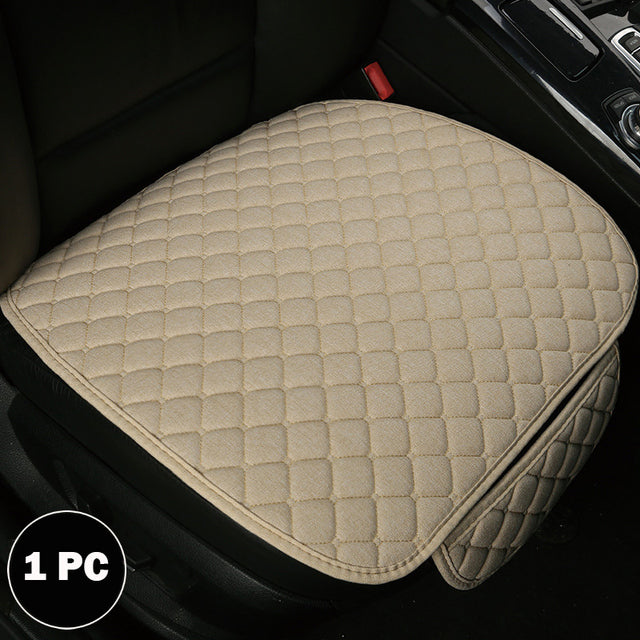 Flax Car Seat Protector Cushion Mat