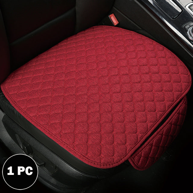 Flax Car Seat Protector Cushion Mat